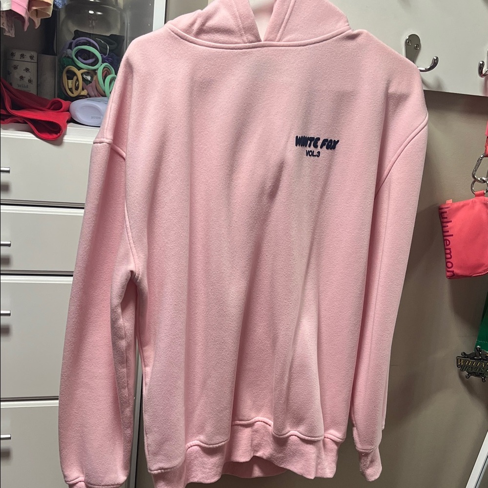 White Fox Boutique Pink Hoodie